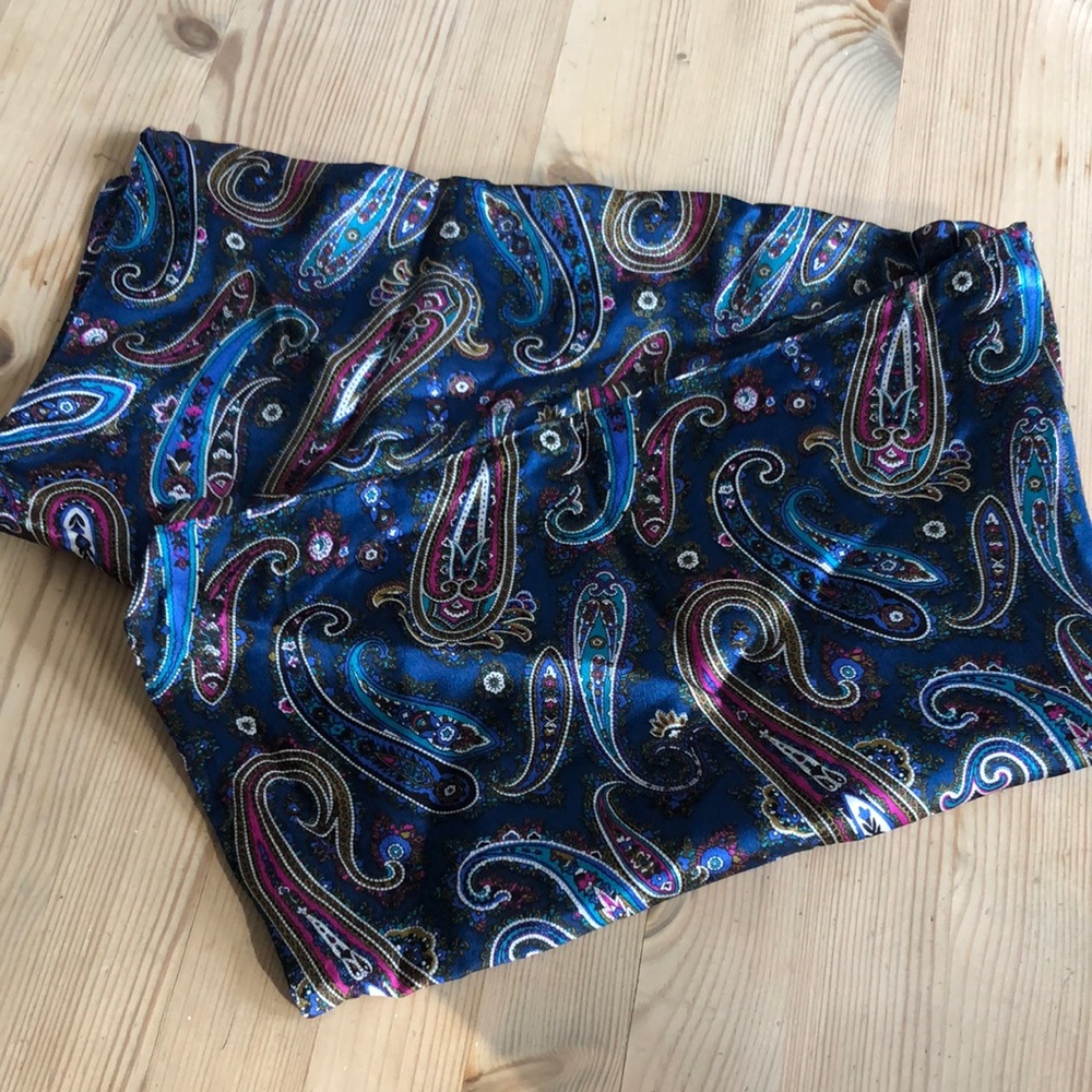 Gorgeous Deep Royal Blue Paisley Scarf
